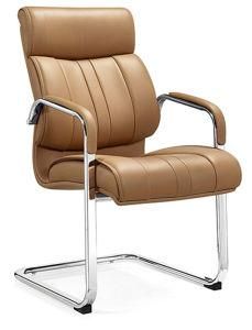 Lumber Sport Home Office Chrome Steel PU Leather Padded Office Chair (PK518)