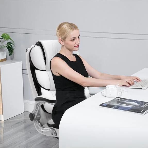 Black and White Comfortable and Soft Boss Executive Suitable for Sedentary Best Office Chair