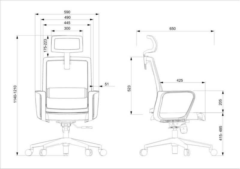 Manager Staff High Back Mesh Executive Ergonomic Office Chair