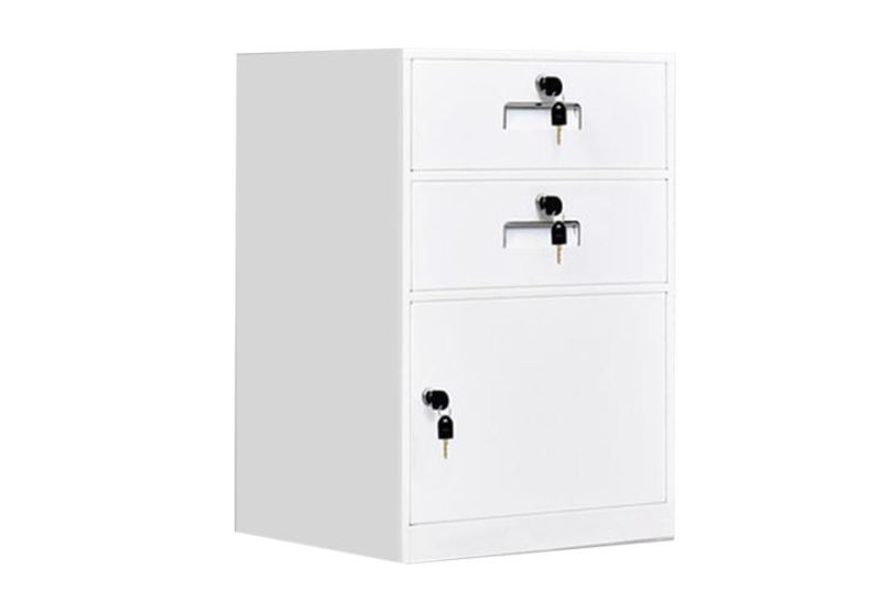 High Quality Color Customized Steel 3 Drawer Large Storage