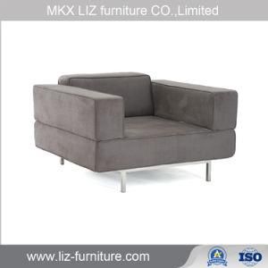 Top Quality European Design Office Fabric Leather Sofa Set (S1621)
