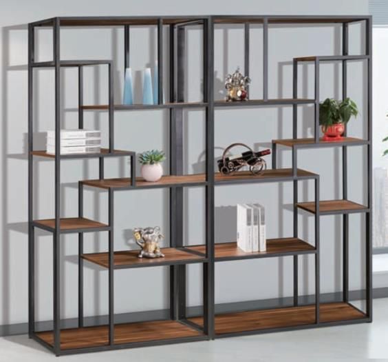 New Styles Modern Design Living Room Book Shelve Solid Wood Office Bookcase