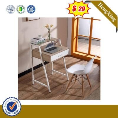 Popular Small Size Staff Office Desk Metal Legs Modern Computer Desk Standing Table