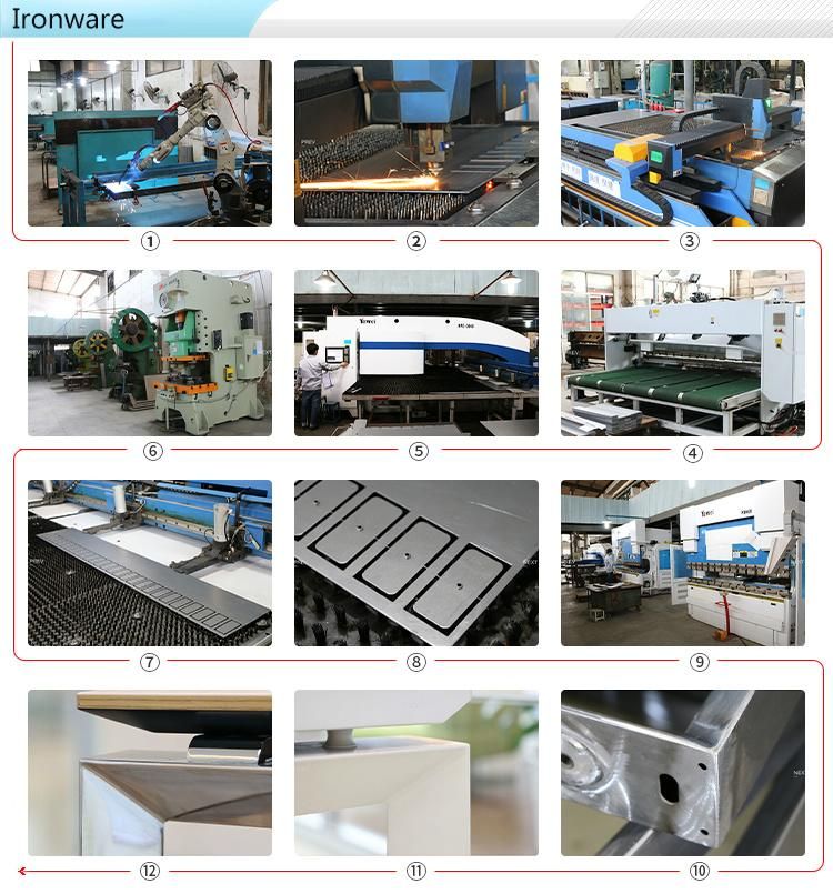 China Supplier Factory Price High Quality Office Equipment Steel 3 Drawer Metal Mobile Pedestal