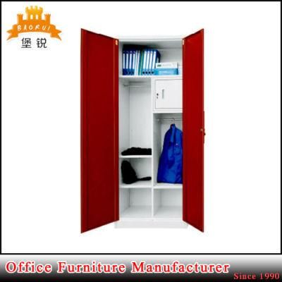 China Manufacturer Good Quality Steel Wardrobe Cupboard