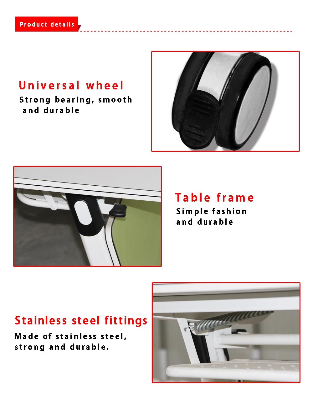 Foldable Training Tables with Wheels