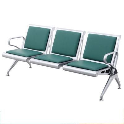 Public Reception Hospital Metal Comfortable Office Airport Waiting Chairs