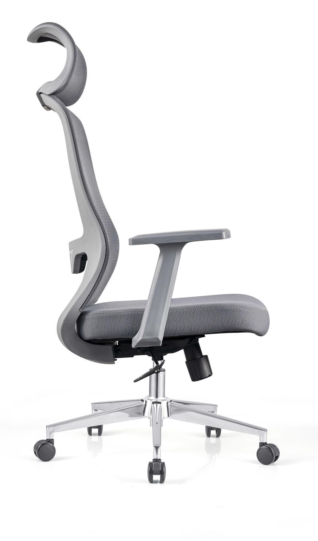 Factory Customized Ergonomic Swivel Mesh Office Chair --Blue Whale