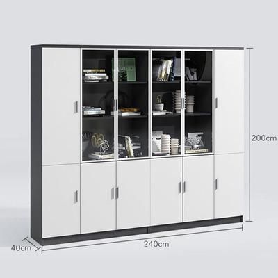 Office Integrated Steel Filing Cabinet, Customized Color Modern Cabinet