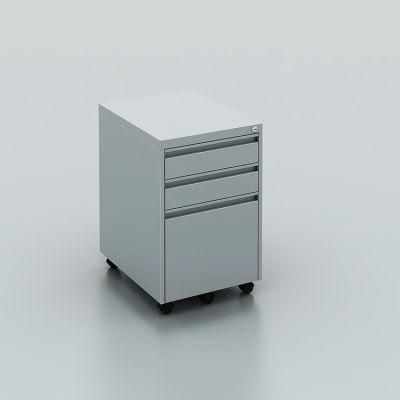 Hot Sale 3 Drawers Mobile File Cabinet Office Storage with Wheel