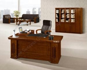 L Shape High Grade Modern Simple Office Wooden Furniture Excutive Office Desk (BL-B1809)