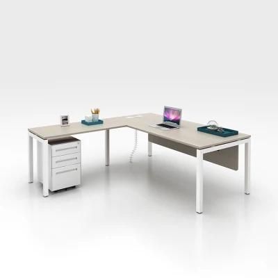 Modern Executive Desk Luxury Office Furniture L Shape Executive Office Desk with High Quality