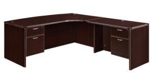 Modern High Quality MFC Board Office Furniture Office Resersible Return Desk Rrturn Table