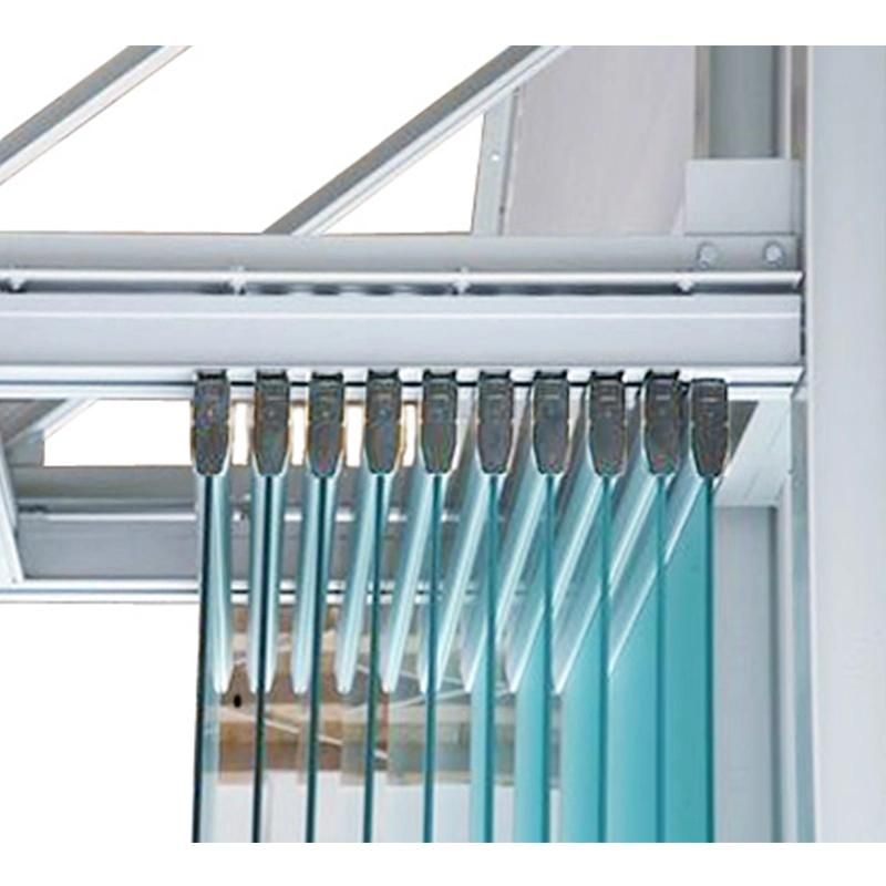 Interior Glass Folding Door Aluminium Frameless Door
