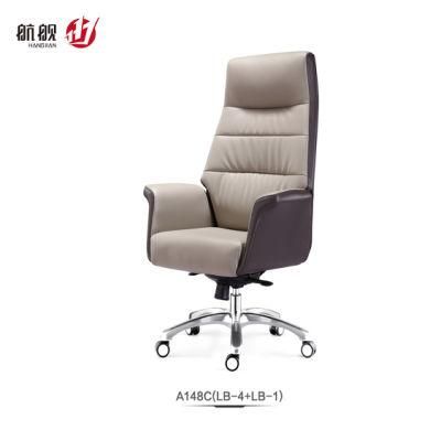 Comfortable High Back Computer Chair Soft Pad Big Size for Big People Office Leather Chair