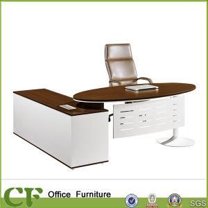 Modern Executive Table Office Desk with Side Cabinet