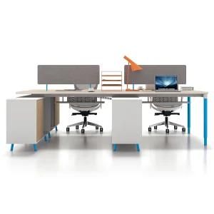 Gokeng Modern Design 4 Person Office Workstation Modern Office Cubicles