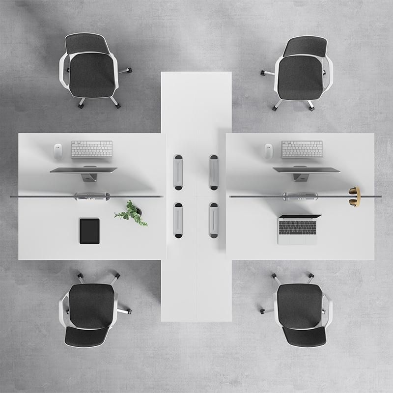 High Quality Modern Office Desk Furniture 4 Person Office Workstation