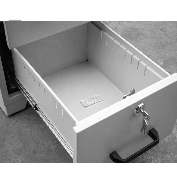 Office Furniture Fireproof 2 Hours Vertical Metal Filing Cabinet with Digital Lock