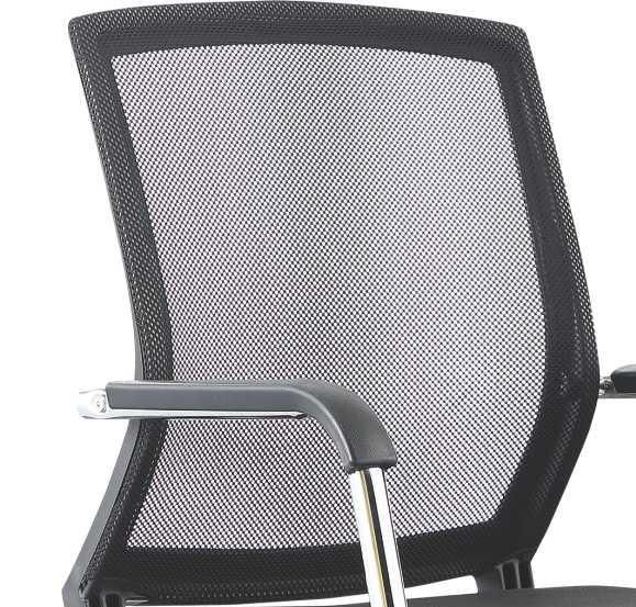 Hot Sale Training Audience Visitor Meeting Office Mesh Chair