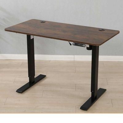 Office Furniture Wood Office Computer Table Office Desk with Electric Adjustable Height Mechanism