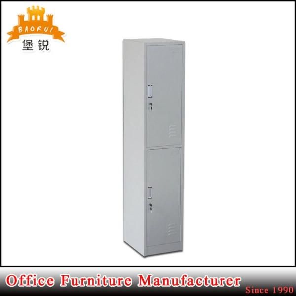 Fas-014 Grey Single Two Door 2 Tier Section Changing Room Steel Locker