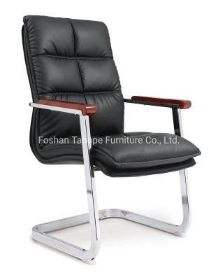 Chinese Factory Direct Selling Conference Use Office Home Furniture Synthetic Leather Visitor Chair