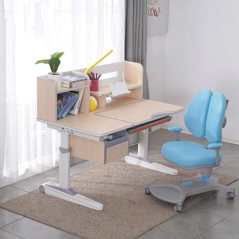 Children′s Study Desk with Bookshelf