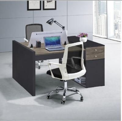 Modern Wooden Furniture Computer Office Desk Workstation for 2 Person