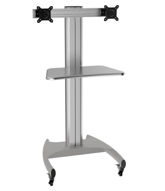 Mobile Computer Workstation Double Monitor 10-24" (PCM 1202AS)