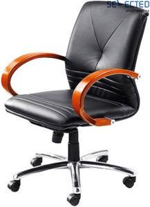 Plywood Inner Soft Cushion Swivel Office Chair