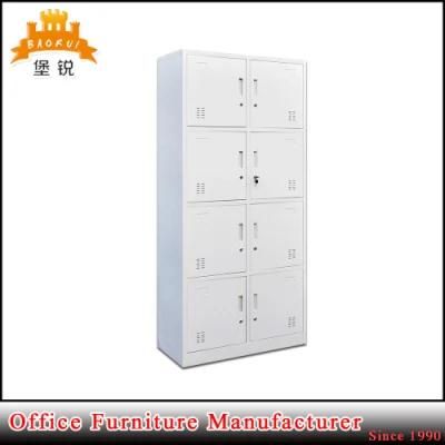 Fas-029 8 Door Metal Clothing Cabinet Steel Storage Staff Locker
