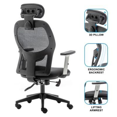 Breathable Mesh Back and Padded Seat Desk Chair, Black Task Chair, Computer Chair for Work