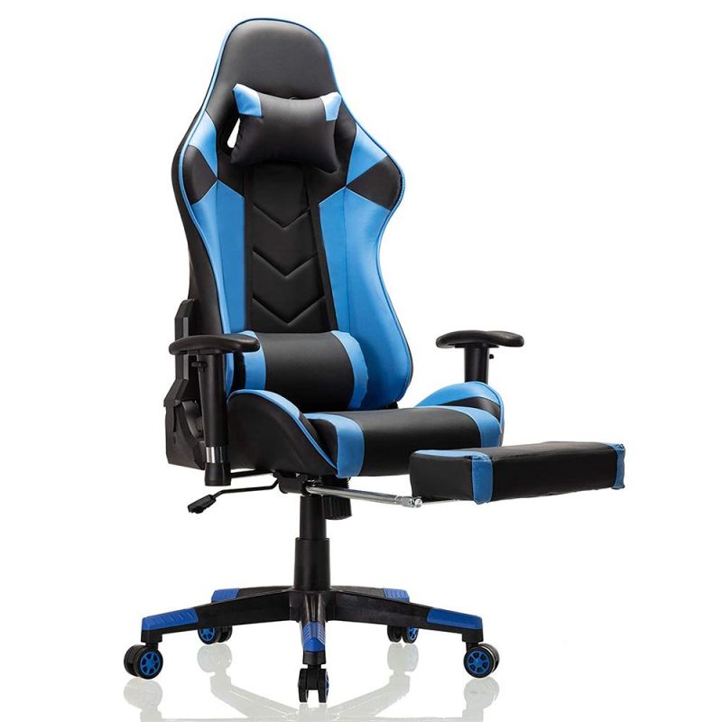 2022 Factory Outlet Cheap Gaming Chair with Footrest