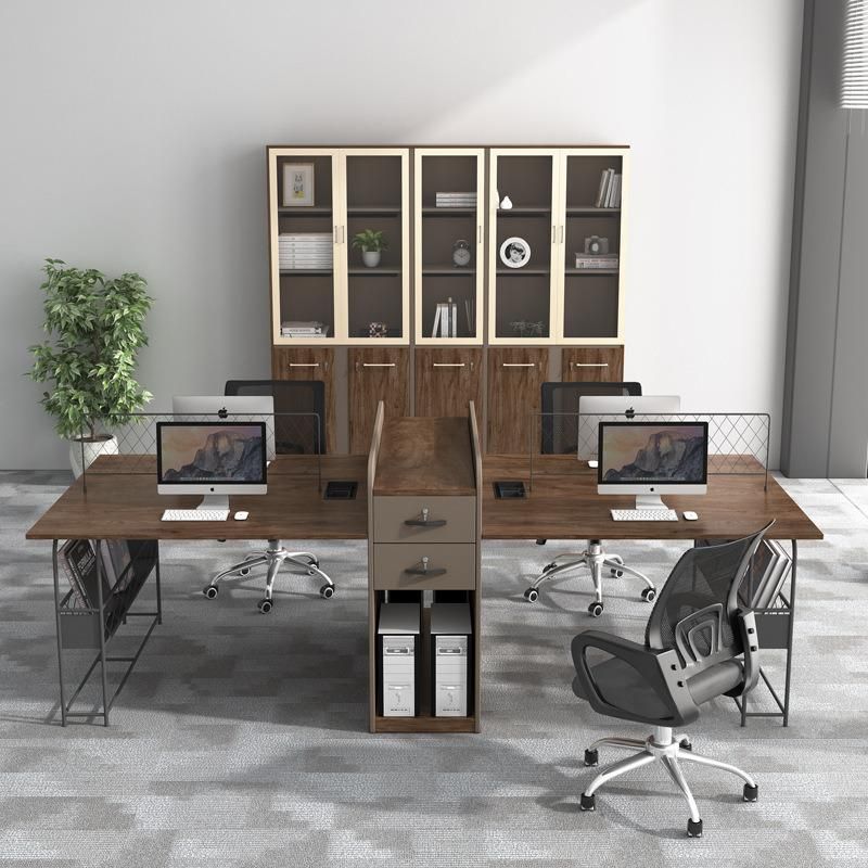 Diversified Combination Simple Design Steel Legs Call Center Modular Computer Workstation