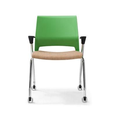 Premium Quality European Style Plastic Furniture Visitor Conference Office Training Chair