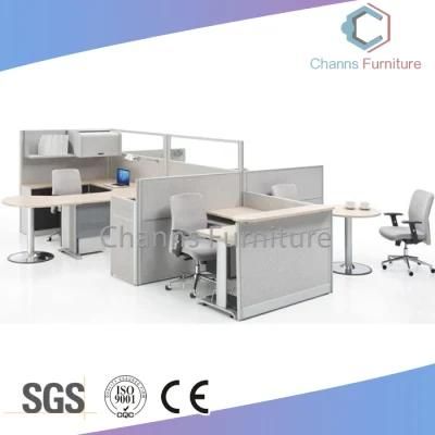 Useful Group Type Office Workstation with Meeting Table (CAS-W31413)