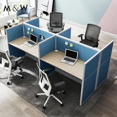 Modular Office Tables Cubicles 4 Person Workstation Table Desk Cubicle Office Workstation Desk Furniture