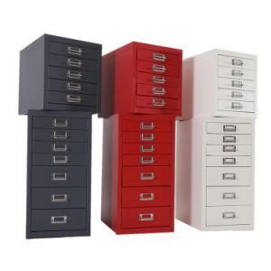 Office Furniture Seven Small Drawers Modern Simple Assembled Manufacturer Wholesale Storage Cabinet