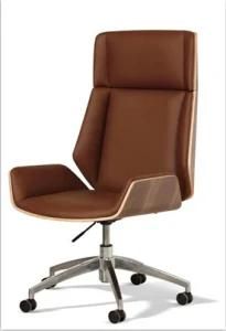 New Modern Office Furniture Wooden Veneer Executive Manager Office Chair