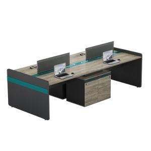 Modern Office Furniture Office Desk 4 Seat Office Workstation Table