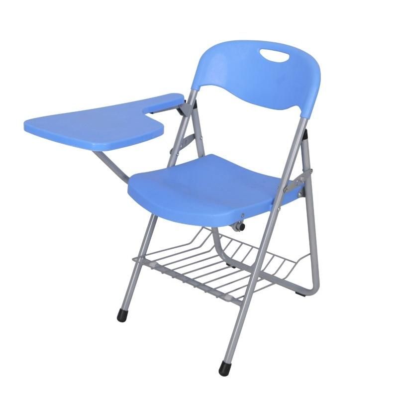 New Arrival Plastic Writepad Board Fold Office Meeting Visitor Training Study Computer Chair School Student Use