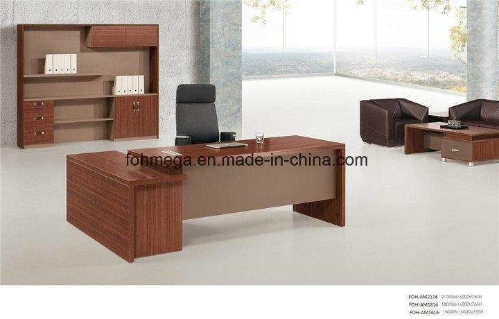 MFC Modern Company Executive L Shaped Office Desk for Sale (FOH-AM2116)