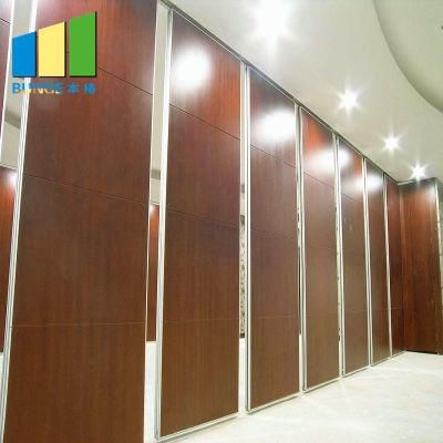 Fire Resistant Banquet Hall Sliding Soundproof Partition Folding Movable Partition Wall