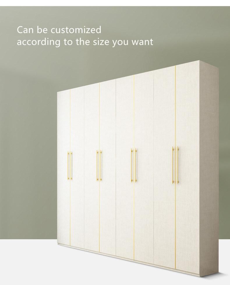 Factory Wholesale Cheap Price Lockable Standing Storage Cabinet Bedroom Furniture Wardrobe