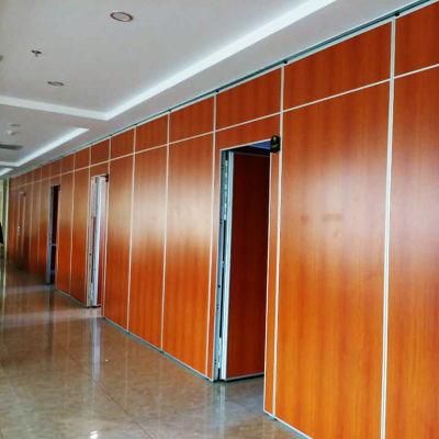 Aluminium Track Movable Wall Partition Space Divider for Banquet Hall