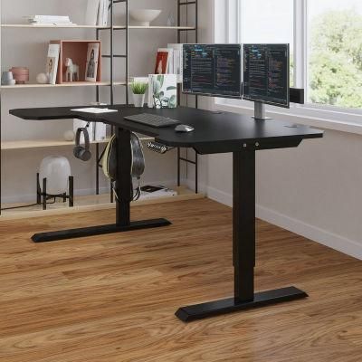 Office Furniture Executive Tables Dual Motor Stand up Study Table Standing Desk Home Living Room Furniture Intelligent Height Adjustable Desk