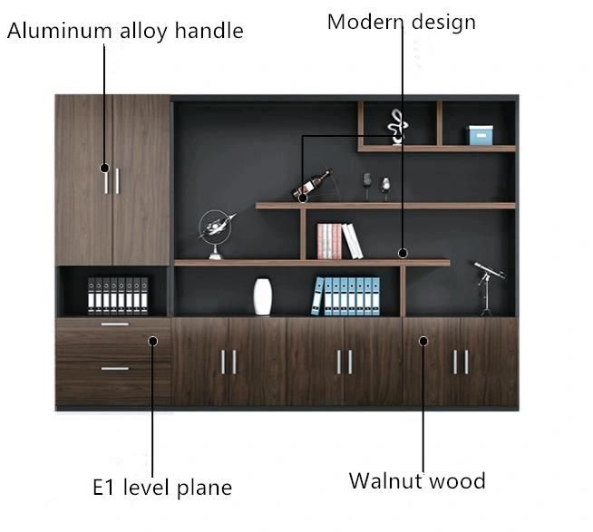 High Quality Modern Luxury Design Big Size Office Furniture Filing Cabinet