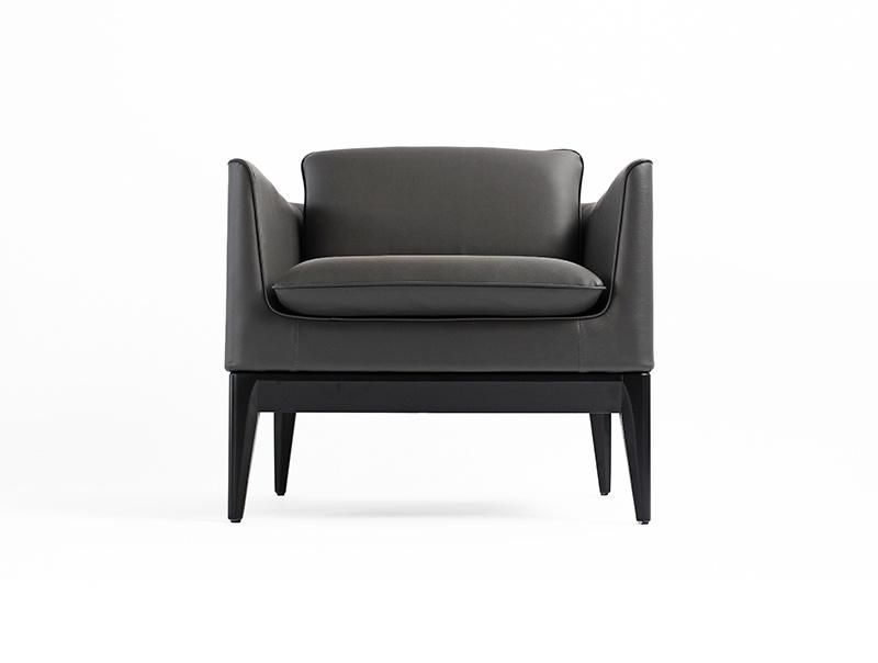 Reception Optional Colors PU Leather Office Sofa