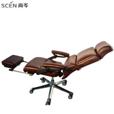 Modern Leather Executive Luxury Ergonomic Boss Computer Gaming Office Chair